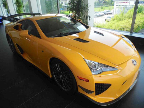 Cận cảnh siêu xe Lexus mạnh mẽ, đắt nhất thế giới