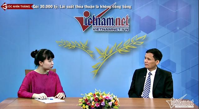 Gói 30.000 tỷ: Lãi suất thương mại là không công bằng