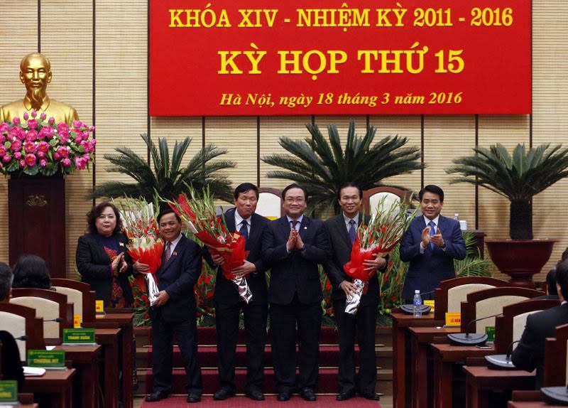 3 Giám đốc Sở được bầu làm Phó chủ tịch Hà Nội