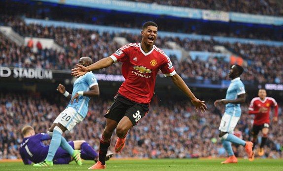 'Thần tài' Rashford giúp MU đánh gục Man City