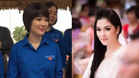 Hình ảnh khác lạ của Hoa hậu Nguyễn Thị Huyền