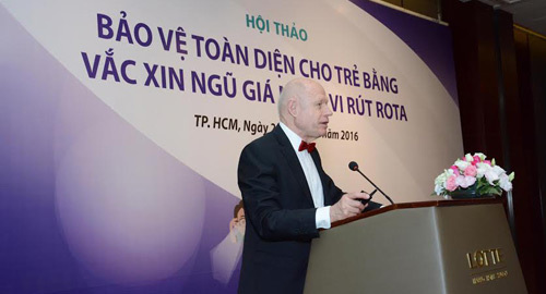 Bảo vệ trẻ bằng vắc xin ngừa vi rút Rota