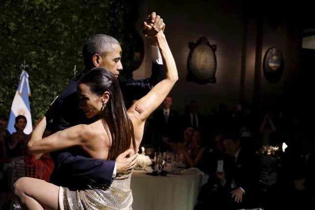 Xem Obama nhảy tango ở Argentina