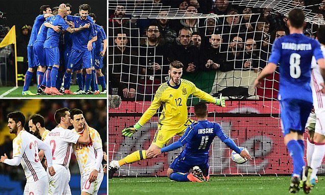 Video: Italia 1-1 Tây Ban Nha