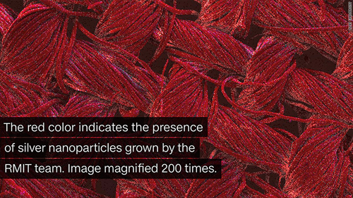 Sắp có quần áo tự làm sạch