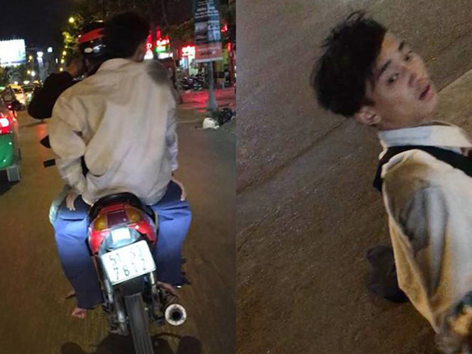 Lật tẩy màn giả cụt chân bán vé số, xin tiền ở chợ Bến Thành