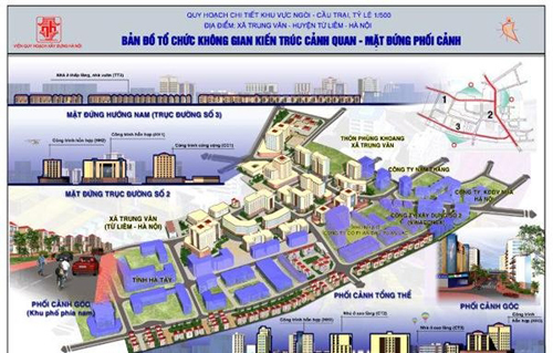 Hà Nội: Điều chỉnh Quy hoạch chi tiết Khu vực Ngòi - Cầu Trại