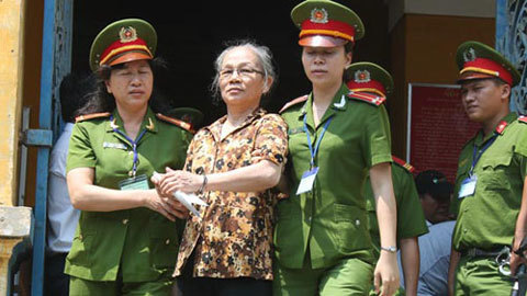 Ba phụ nữ nhận án vì tuyên truyền chống Nhà nước