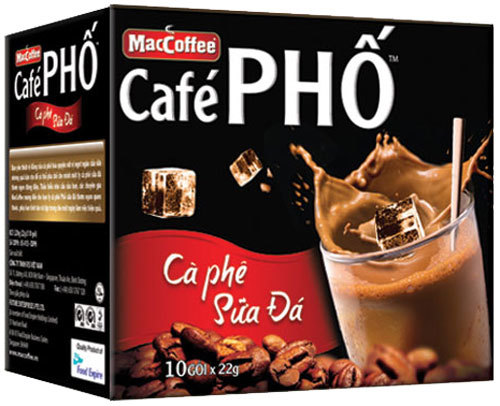 Thu hồi sản phẩm café phố-Cà phê sữa đá vi phạm quy định an toàn