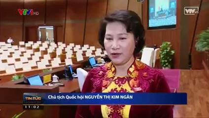 Tân Chủ tịch QH Nguyễn Thị Kim Ngân chia sẻ sau khi nhậm chức
