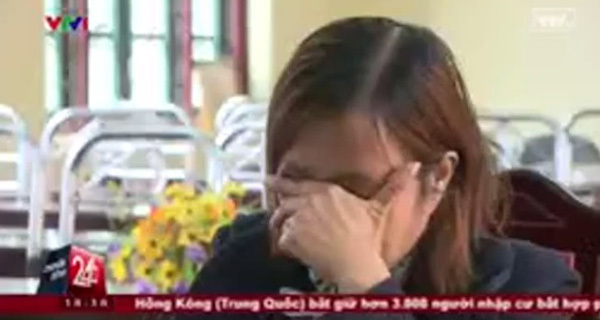 Cô giáo đánh học sinh tím mặt bật khóc vì hối hận