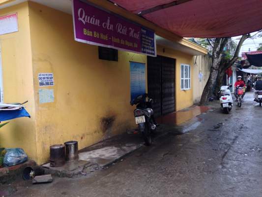 Chủ quán ăn tử vong đúng ngày khai trương