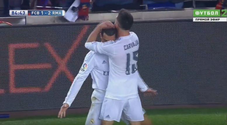 Ronaldo ghi bàn nâng tỷ số lên 2-1