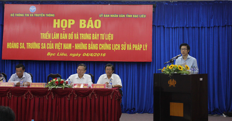 Tư liệu chủ quyền về Hoàng Sa, Trường Sa đến Bạc Liêu