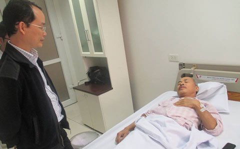 Sức khỏe Hán Văn Tình có dấu hiệu xấu