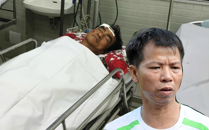 Sau ông Nén đến ông Chấn bị tai nạn phải nhập viện