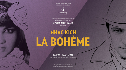 Hòa nhạc Hennessy đón tuổi 20 với vở La bohème