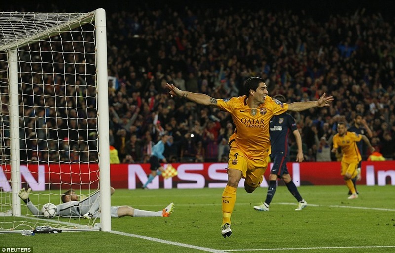 Suarez lên đồng, Barca ngược dòng hạ Atletico
