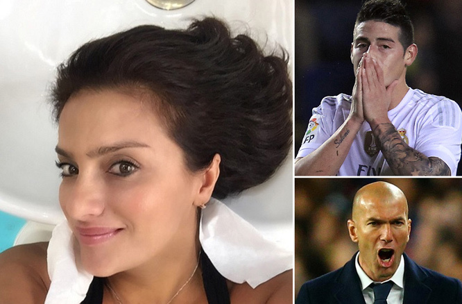 Mẹ xinh James Rodriguez đay nghiến Zidane