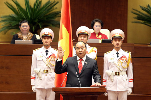 Thủ tướng Nguyễn Xuân Phúc tuyên thệ