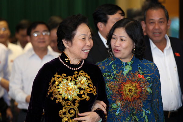 Bà Nguyễn Thị Doan thôi chức Phó Chủ tịch nước