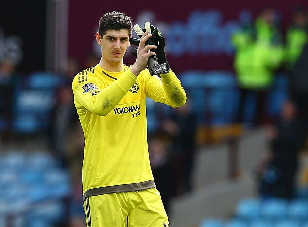 Bóng gió ra đi, Courtois bị 