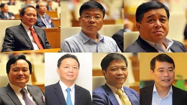 Những gương mặt bộ trưởng mới 'thân quen'