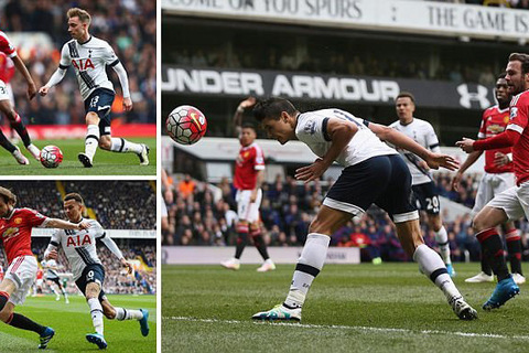 Video Tottenham 3-0 Man Utd