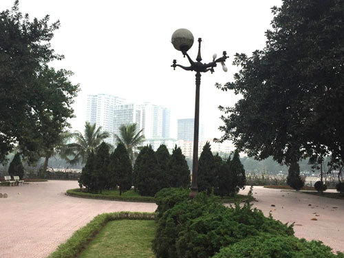 Công viên Bắc Linh Đàm: Hạ tầng xuống cấp nghiêm trọng