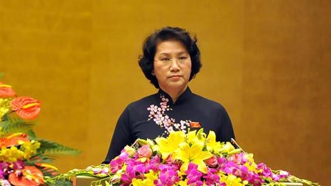 'QH dành niềm tin vào các vị mới được bầu'