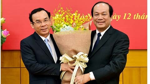 Bộ trưởng, Chủ nhiệm VPCP tiếp nhận bàn giao nhiệm vụ