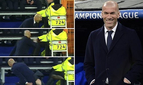 Zidane tung hô không quên 