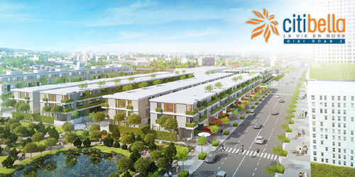 Citibella 2: nhà phố xanh mát, đảm bảo an ninh