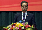 Nguyên Thủ tướng Nguyễn Tấn Dũng tiếp xúc cử tri Hải Phòng