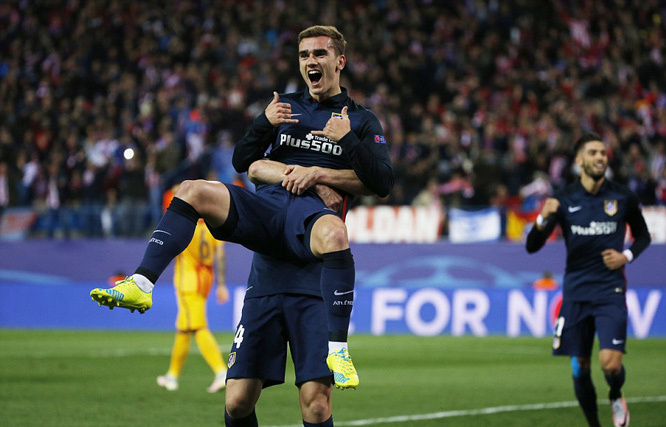 Quật ngã Barca, Atletico hùng dũng vào bán kết