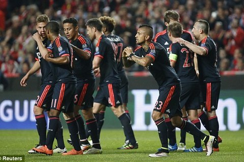 Bayern vào bán kết sau màn rượt đuổi tỷ số ngoạn mục
