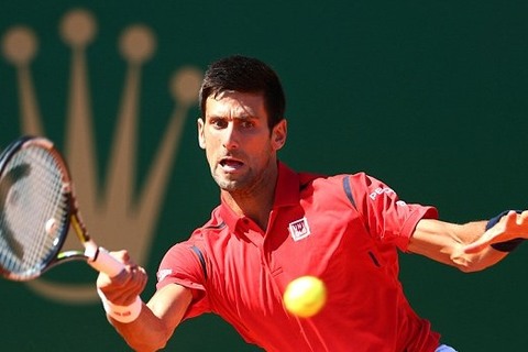 Novak Djokovic 1-2 Jiri Vesely