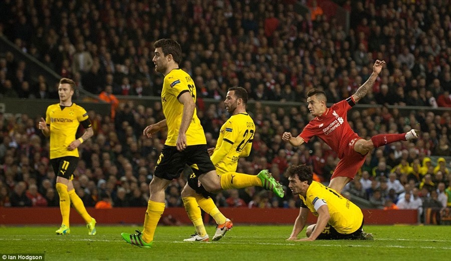 Cận cảnh màn ngược dòng 'điên rồ' của Liverpool trước Dortmund