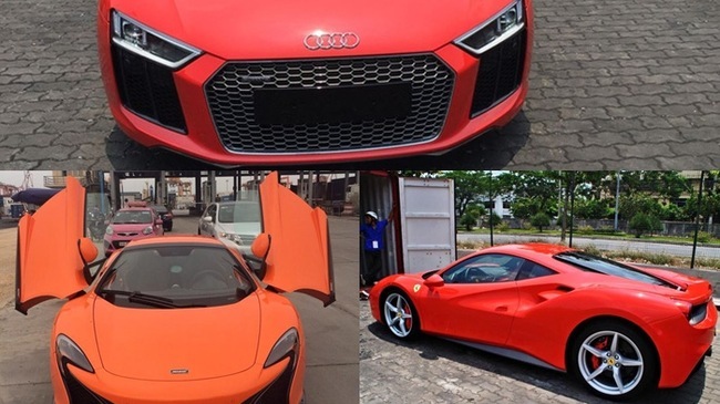 Việt Nam, một ngày nhập về 3 siêu xe