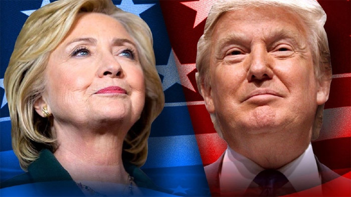 Donald Trump và Hillary Clinton đại thắng