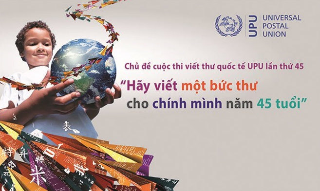 Cuộc thi viết thư quốc tế UPU 2016 VN chỉ có 1 giải Nhất