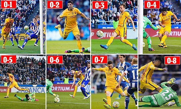 Video Deportivo 0-8 Barcelona