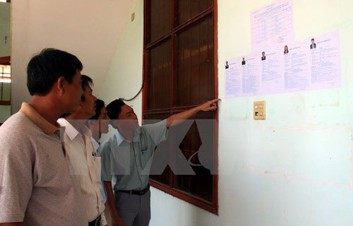 Ứng cử viên có thể gửi chương trình hành động cho cử tri