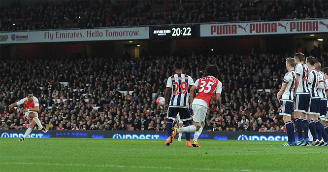 Video Arsenal 2-0 West Brom