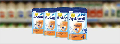 Sữa Aptamil, dinh dưỡng vàng cho trẻ