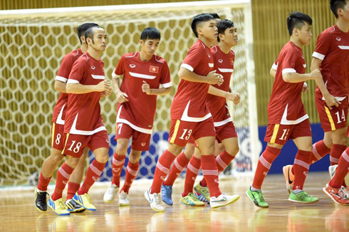 Tuyển futsal Việt Nam hòa Á quân châu Á