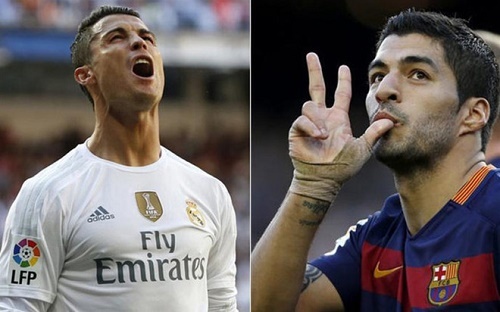 3 ngày ghi 8 bàn, Suarez khiến Ronaldo 