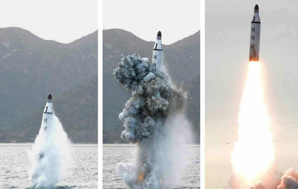 Sự thực sức mạnh tên lửa ngầm của Triều Tiên