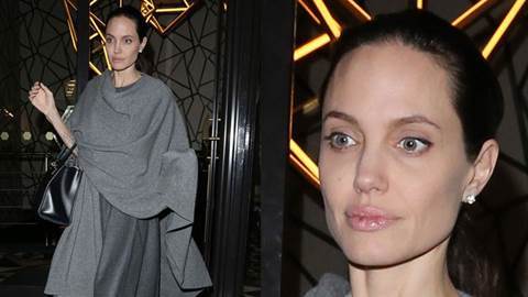 Angelina Jolie gày gò đáng sợ với cân nặng 35,8 kg