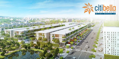 Citibella- nhà phố xanh, an ninh hút khách